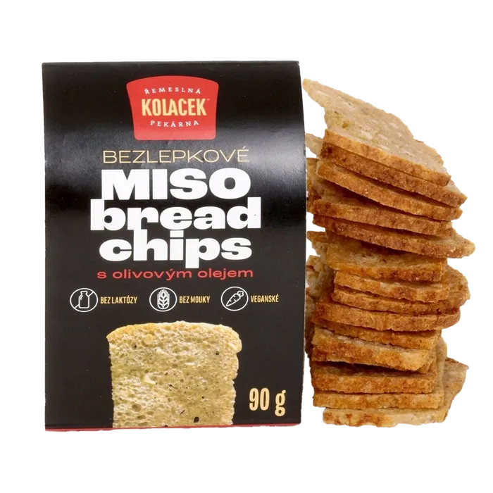 Koláčkova pekárna Miso bread chips 90g BLP